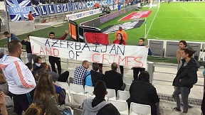 “Daşnaksütyun” “Marsel” – “Qarabağ” oyununda təxribat törətdi – UEFA-ya şikayət (VİDEO)