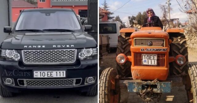 Azərbaycan nömrəli avtomobil qaydaları pozdu, cərimə traktor sürücüsü qadına yazıldı – FOTO