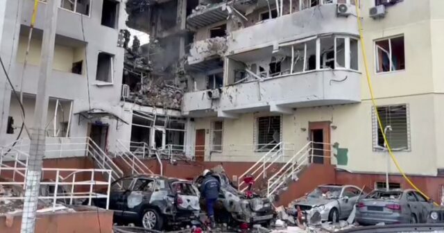 Xəzərdən Odessaya raket hücumu – Ölənlər var (VİDEO)