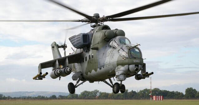 Ukraynaya hücum helikopterləri verilib