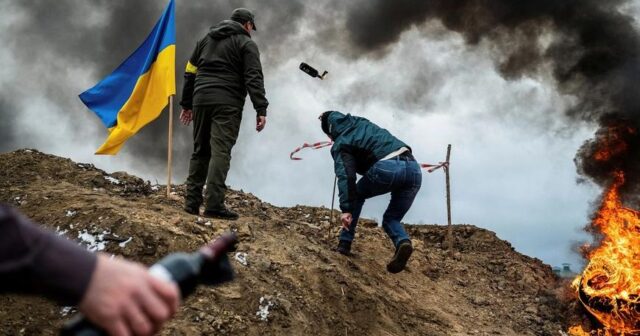 UKRAYNADA PARTİZAN HƏRƏKATI BAŞLAYIB – Ruslara xidmət edənlər öldürülür -FOTO