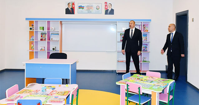 İlham Əliyev daha bir məktəbin açılışına qatıldı – Fotolar