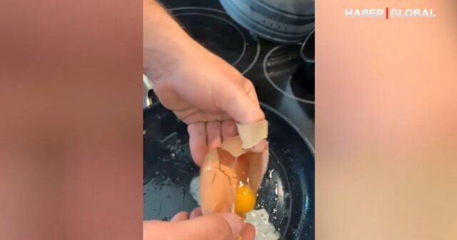 Qırılan yumurtanın içindən çıxanlar görənləri şoka saldı – VİDEO