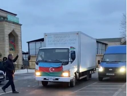 İş adamlarının Türkiyəyə yardımı davam edir-VİDEO