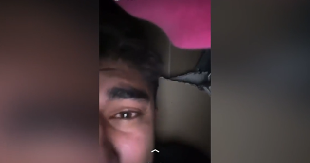 Dağıntılar altından çəkdiyi video həyatını xilas etdi – Video
