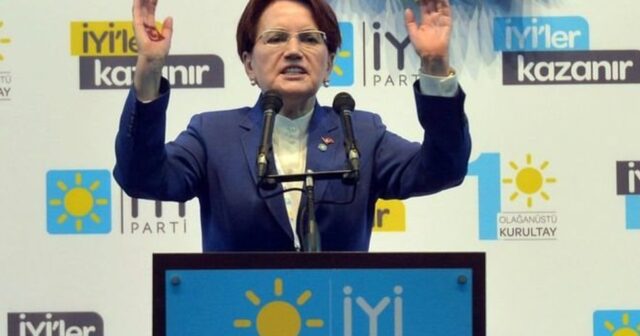 Meral Akşener “İYİ Partiya”nın “Altılı masa”nı tərk etdiyini bəyan edib