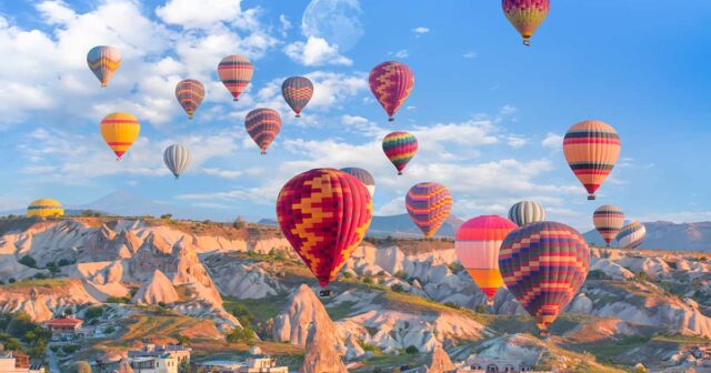 ŞAMAXIDA KAPADOKİYA HAVASI… “BALLOON FESTİVAL” BAŞLAYIR…