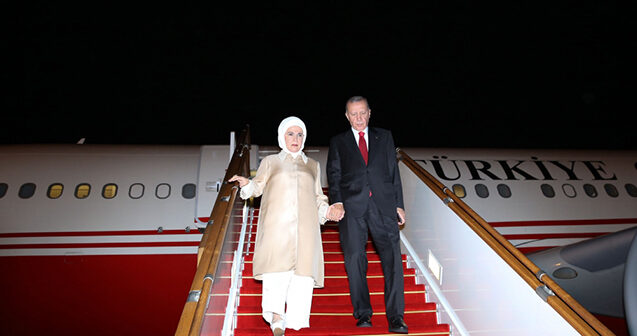Ərdoğan Azərbaycana gəldi