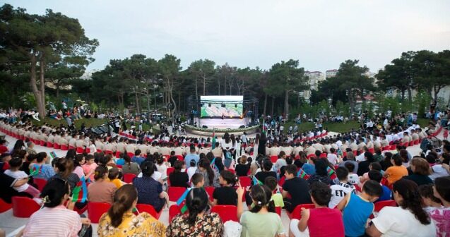 Xətaidə möhtəşəm konsert proqramı və atəşfəşanlıq təşkil olunub – Video, Fotolar