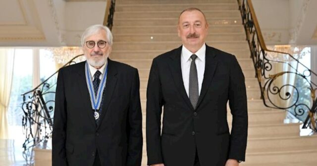 Prezident Oqtay Mirqasımova “İstiqlal” ordenini təqdim etdi — FOTOLAR