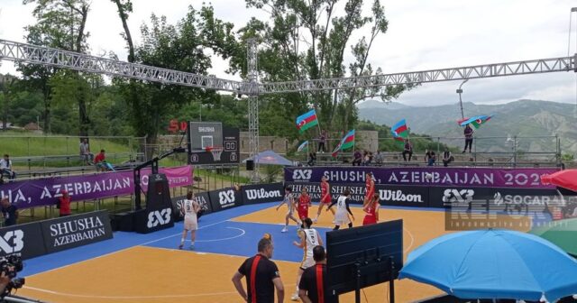 Şuşadakı beynəlxalq basketbol turnirində yarımfinalçılar bəlli olub