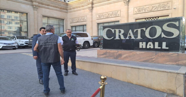 “Cratos Hall” restoranının rəhbərliyi CƏRİMƏLƏNDİ – FOTO
