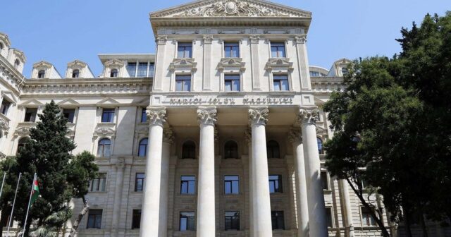 Azərbaycan XİN Nikol Paşinyana cavab verib
