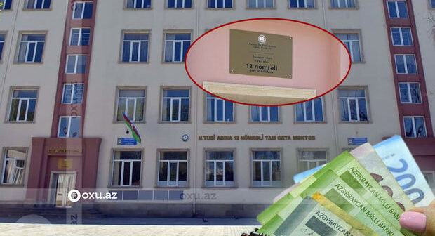 Sumqayıtda məktəb direktoru ilə bağlı İDDİA: “Növbəni dəyişmək üçün hər şagirddən 50 manat yığırlar”