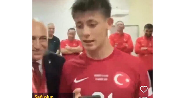 Ərdoğan Arda Gülərə zəng etdi – Video