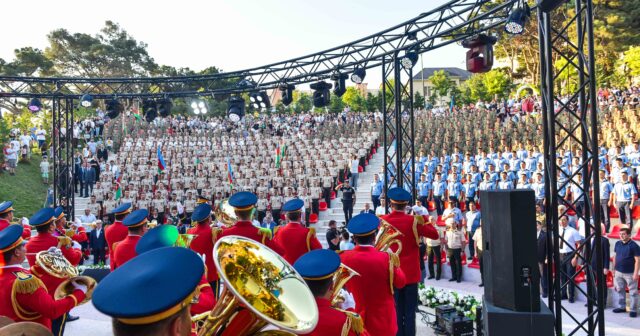 Xətaidə Silahlı Qüvvələr Gününə həsr olunan konsert keçirildi -Fotolar,Video