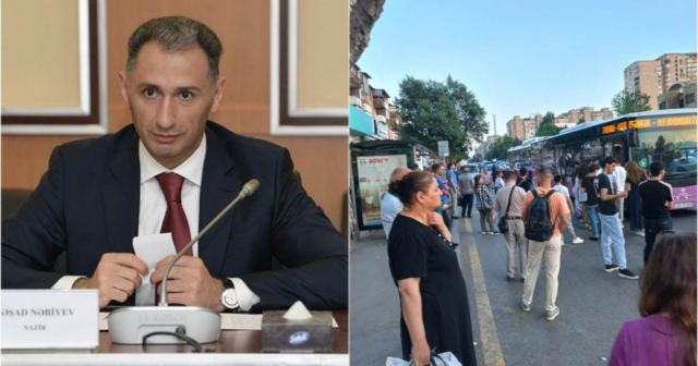 Taksi baha, avtobus yox: Necə gedək, cənab nazir?