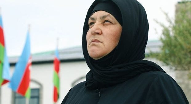 Xudayar Yusifzadənin anası oğlunun şəhadətə ucaldığı yerdə – VİDEO