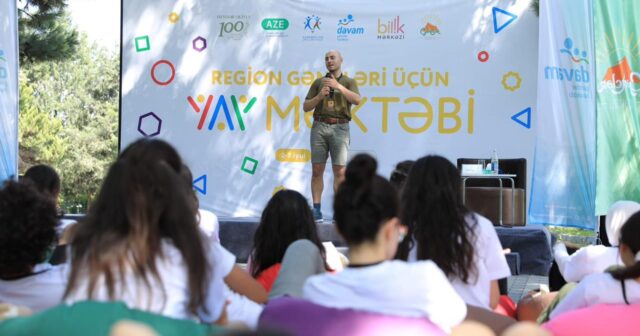 “Region Gəncləri üçün Yay Məktəbi” davam edir