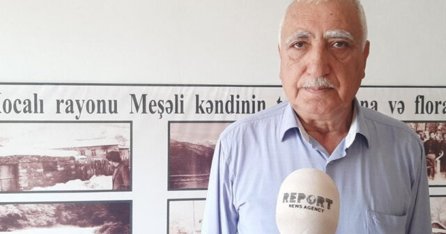 Meşəli kənd məktəbinin keçmiş direktoru: “Vaqif Xaçatryanın da olduğu silahlı dəstə şagirdimi yandırıb”