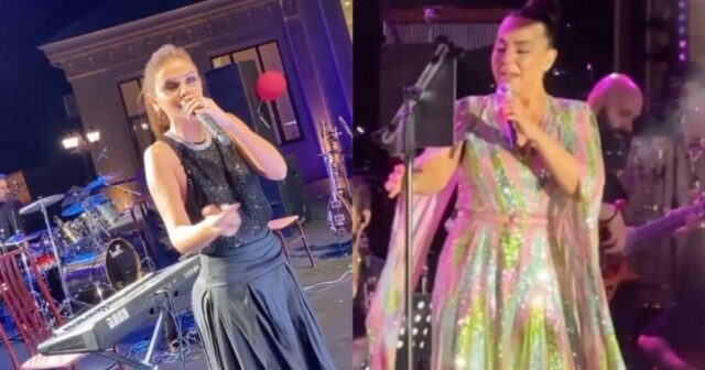Şəmkirə toya gələn Ebru Günellə eyni səhnəyə çıxmaq istəməyib – VİDEO