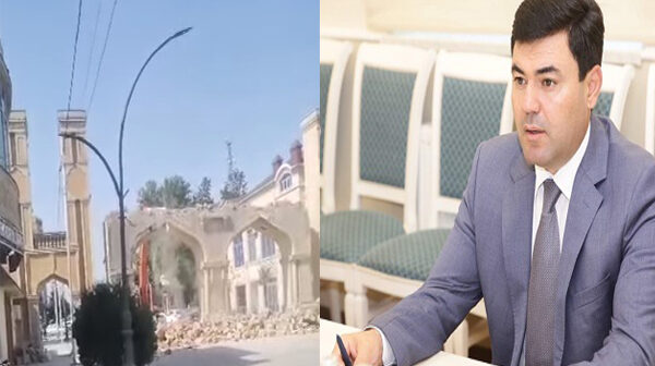 XAÇMAZIN BAŞÇISI 150 MİNLİK “BERLİN DİVARI”NI SÖKDÜ – VİDEOFAKT