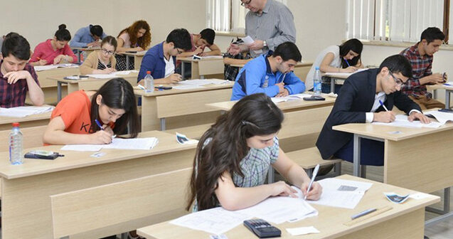 7 nəfər imtahandan xaric edildi