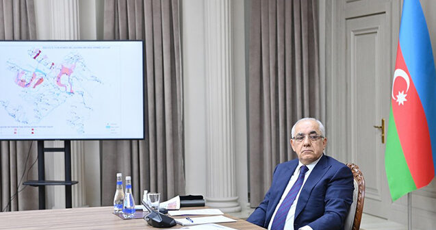 Baş nazir sel və daşqınlarla bağlı tapşırıqlar verdi