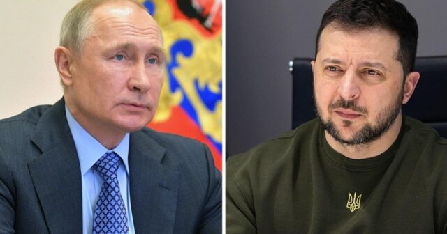 Volodimir Zelenski: “Putinin həyatı təhlükədədir, onu öldürmək istəyirlər”