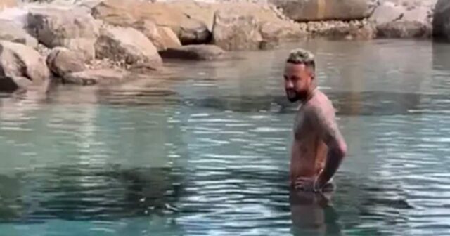 Neymar şəxsi torpaq sahəsində süni göl yaratdığına görə 3,3 milyon dollar cərimələnib-FOTO
