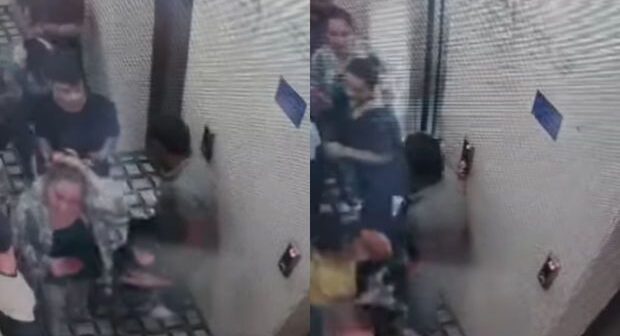Bakıda qırılan liftdə xəsarət alanların çıxarılma görüntüləri – ANBAAN VİDEO