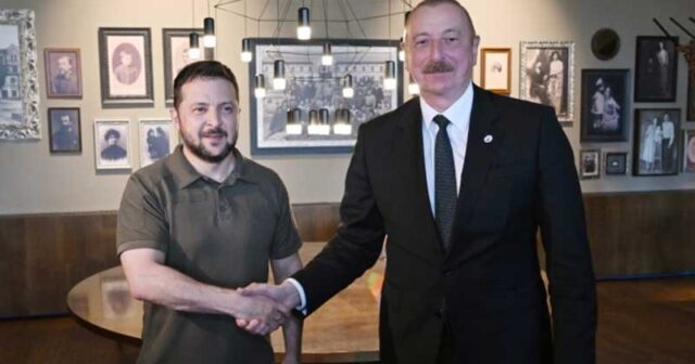 Zelenski Prezident İlham Əliyevə minnətdarlıq etdi