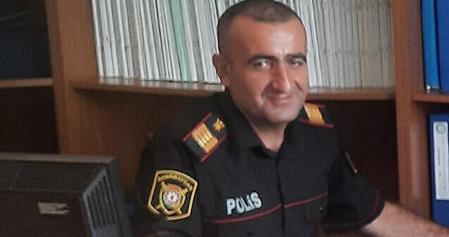 Uşağı xilas edərkən boğulan polis təltif edildi