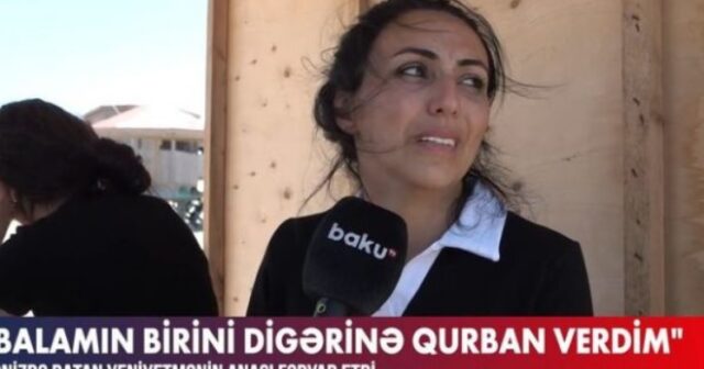 Dənizdə batan yeniyetmənin anası fəryad etdi: “Balamın birini digərinə qurban verdim” – VİDEO