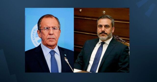 HAKAN FİDAN VƏ LAVROV TAXIL SÖVDƏLƏŞMƏSİNİ MÜZAKİRƏ EDİBLƏR