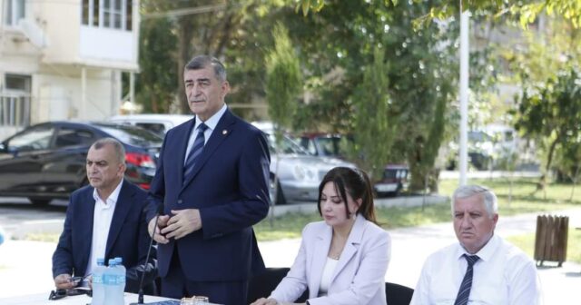 ﻿ İlqar Abbasov sakinlərlə növbəti səyyar görüş keçirib