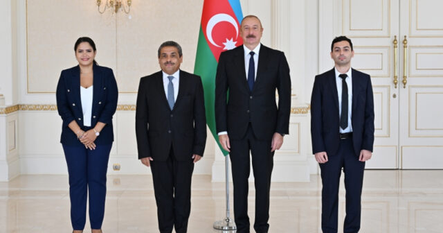 Prezident yeni səfirlərin etimadnaməsini qəbul etdi