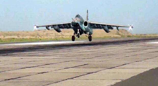Ordumuz “Su-25” təyyarələrini havaya qaldırdı – VİDEO