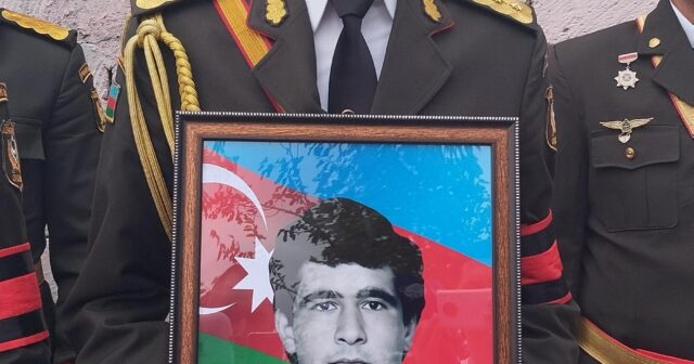Daşaltı şəhidi 31 il sonra Xaçmazda dəfn olunub-FOTO