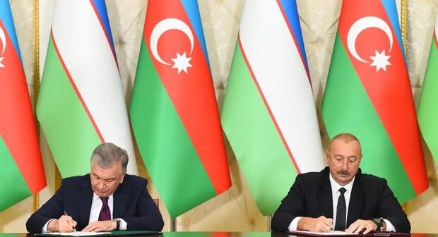 Azərbaycan-Özbəkistan sənədləri imzalanıb -FOTO