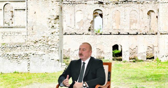 İlham Əliyevdən Ermənistan ermənilərinə mesaj: “Bizim heç bir ərazi iddiamız yoxdur”