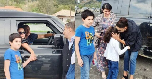 “Gedək bizim evimizdə çay içək” – Prezidentlə səmimi söhbət – FOTO