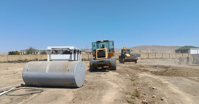 Şirvanda MİDA tərəfindən inşa ediləcək “Yeni Şirvan” yaşayış kompleksinin tikintisinə hazırlıq işləri başlanılıb