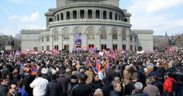 PAŞİNYAN HAKİMİYYƏTDƏN  GEDİR – MİTİNQ GÖZLƏNİLİR