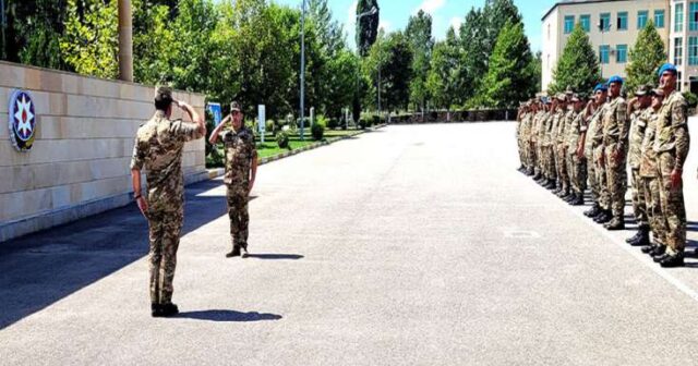Quru Qoşunlarında səmti müəyyənetmə yarışı keçirilib – FOTO