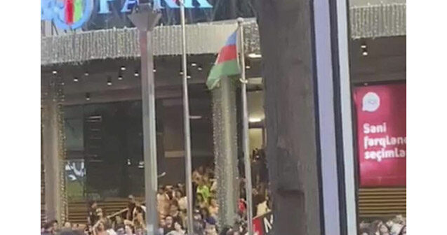 “Metropark”da bomba həyəcanı – Polis hərəkətə keçdi – Video