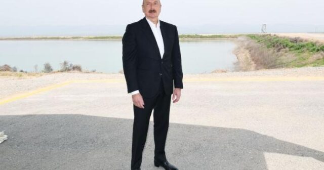 İlham Əliyev Bərdədə səfərdədir