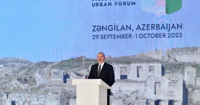 Azərbaycan Prezidenti: Zəngilanı mühüm nəqliyyat qovşağı hesab edirik