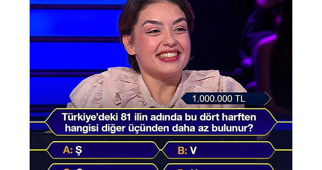 Bu da sonuncu sual – O, 1 milyonu uddu-VIDEO