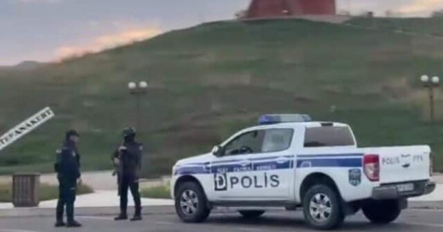 AZƏRBAYCAN POLİSİ XANKƏNDİDƏ XİDMƏTƏ BAŞLADI-VİDEO